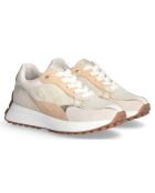 Sneakers en Cuir Lolo beiges