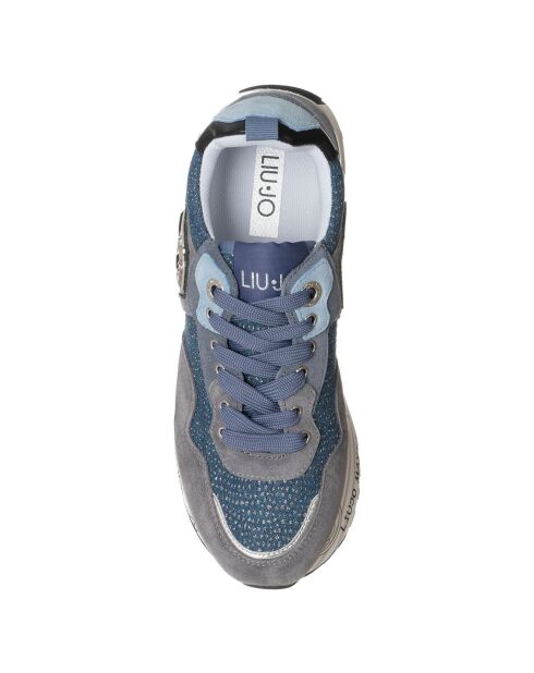 Sneakers en Cuir Mahaut jean
