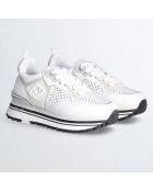 Sneakers en Cuir Mahaut blanches