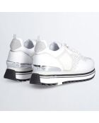 Sneakers en Cuir Mahaut blanches