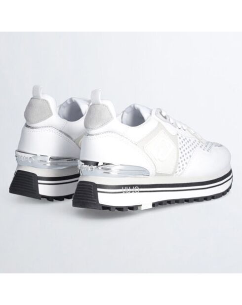 Sneakers en Cuir Mahaut blanches