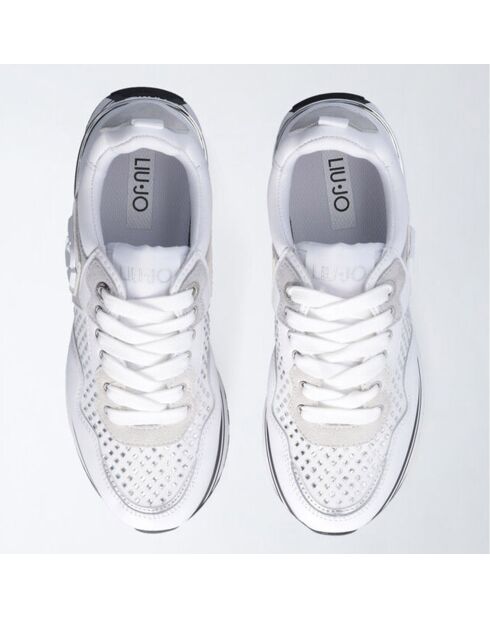 Sneakers en Cuir Mahaut blanches