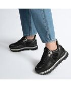 Sneakers en Cuir Mahaut noires