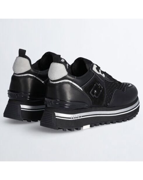 Sneakers en Cuir Mahaut noires