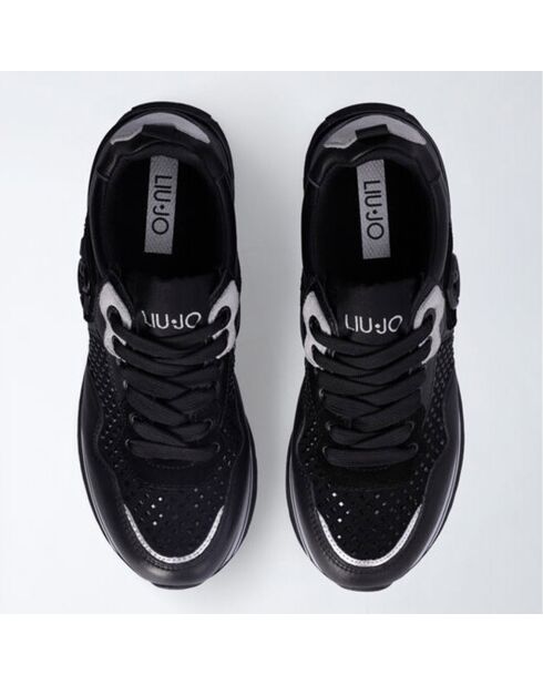 Sneakers en Cuir Mahaut noires
