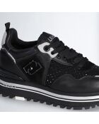 Sneakers en Cuir Mahaut noires