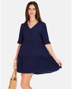 Robe Léna marine