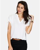 Top Noa blanc