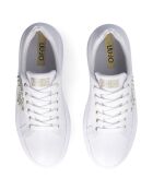 Sneakers en Cuir Marine blanches