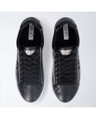 Sneakers en Cuir Silvia noires
