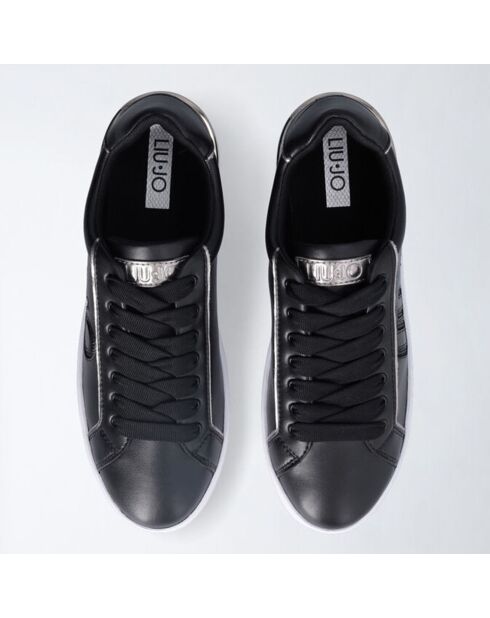 Sneakers en Cuir Silvia noires