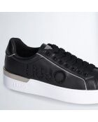 Sneakers en Cuir Silvia noires