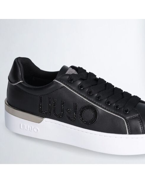 Sneakers en Cuir Silvia noires
