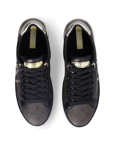 Sneakers Ilona marron/noir