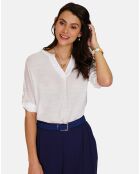 Top Assa blanc