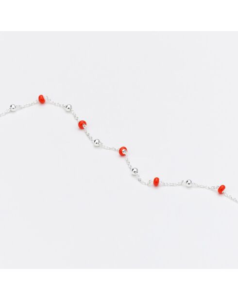 Armband aus Silber und Emaille