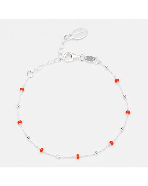 Armband aus Silber und Emaille