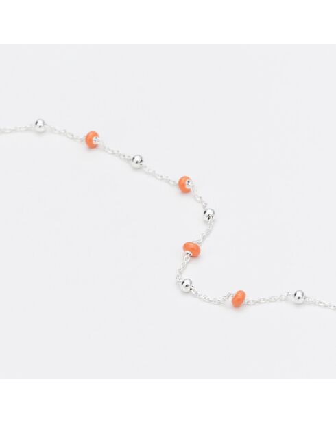 Pulsera de plata y esmalte