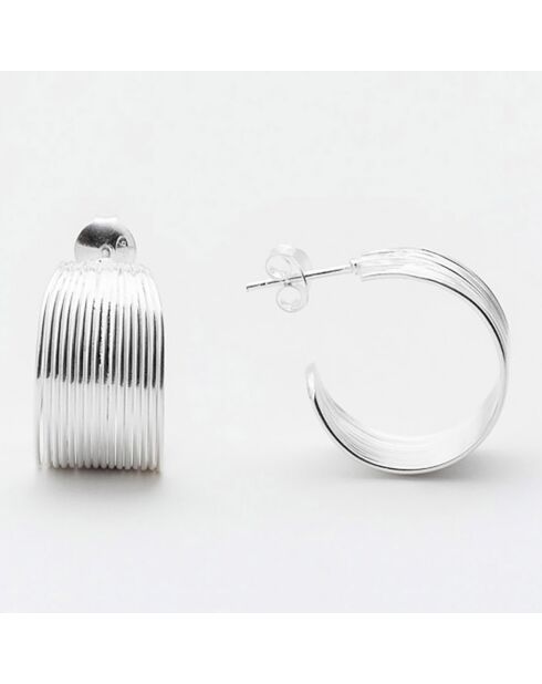 Boucles d'oreilles en Argent