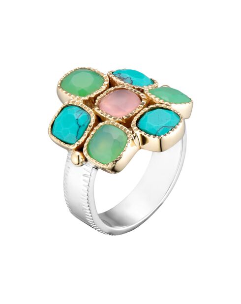 Bague Argent et Laiton