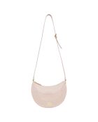 Sac porté épaule en Cuir Excellence nude - 25x16x9.5 cm