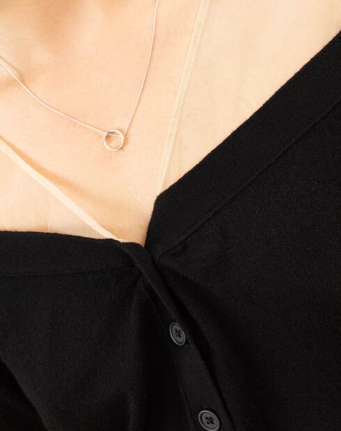 Pull en Laine mélangée Gary noir