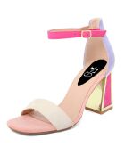 Sandales Carmen roses - Talon 9 cm