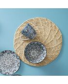 4 manteles individuales decorativos Maíz natural - 34x1,2x34 cm