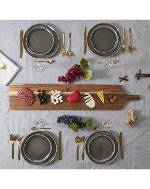 Planche de présentation en acacia bois - 100x1.5x20 cm