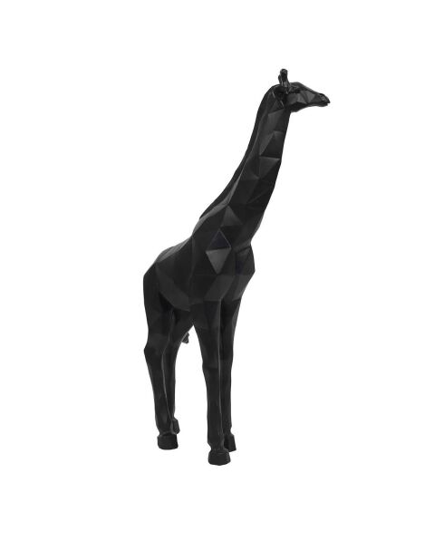 Girafe Origami noire - 19x40x8.5 cm