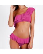 Maillot de bain 2 Pièces à volants rose