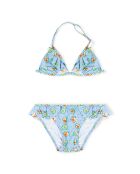 Maillot de bain 2 Pièces Avocat  bleu