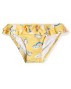 Bas de maillot de bain Licorne jaune