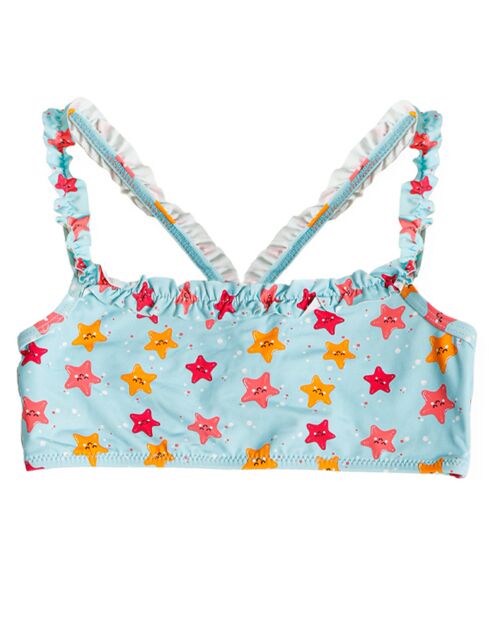 Haut de maillot de bain Étoile bleu