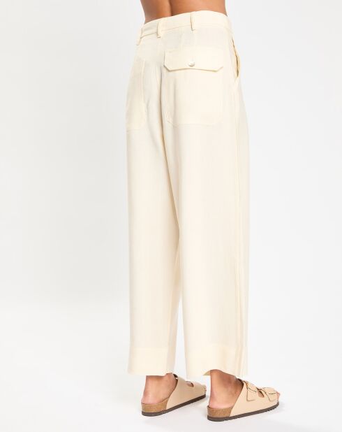 Pantalon en Lin mélangé Grecale beige