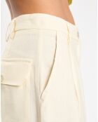 Pantalon en Lin mélangé Grecale beige