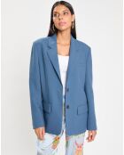 Veste blazer Suit Set Up bleue