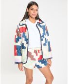 Short Cari Patchwork multicolore