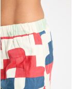 Short Cari Patchwork multicolore