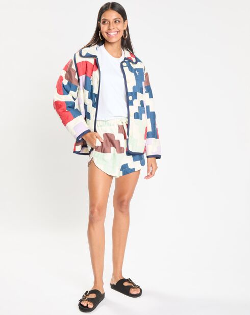 Veste rembourrée Cari Patchwork multicolore
