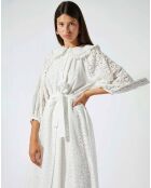 Robe Broderie blanche