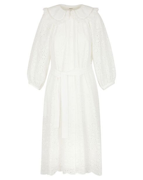 Robe Broderie blanche