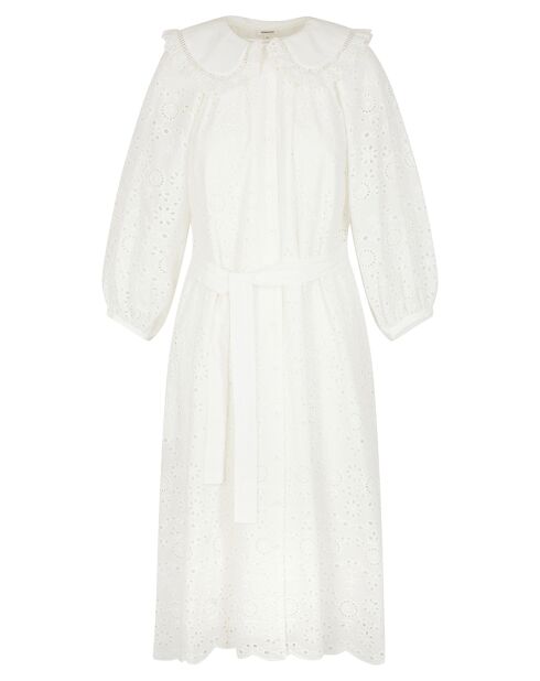 Robe Broderie blanche