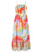 Robe Broderie tie and dye