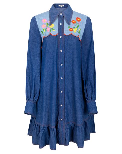 Robe Chambay bicolore