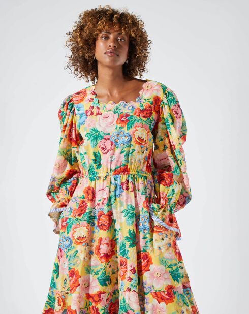 Robe Midi Laura imprimé
