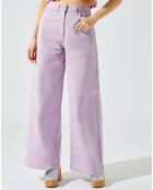 Pantalon Summer denim lilas