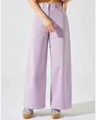 Pantalon Summer denim lilas