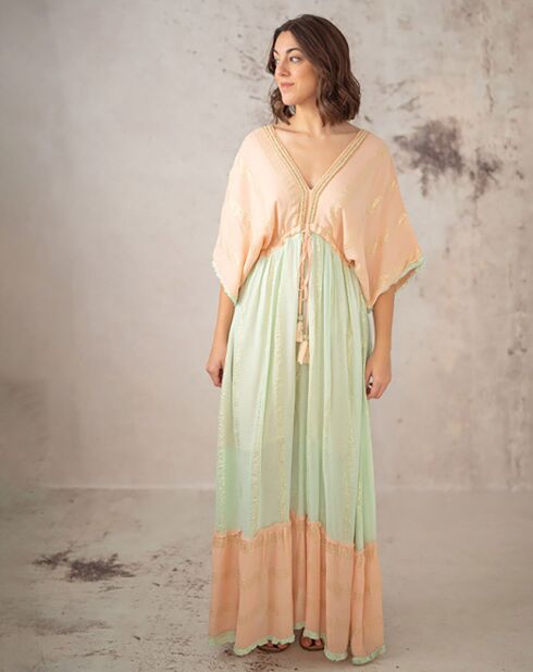 Robe Valeria menthe
