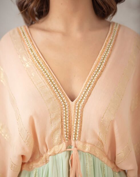 Robe Valeria menthe